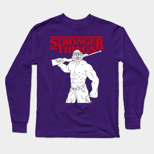 Murray Stranger Things Parody Stronger Things Long Sleeve T-Shirt